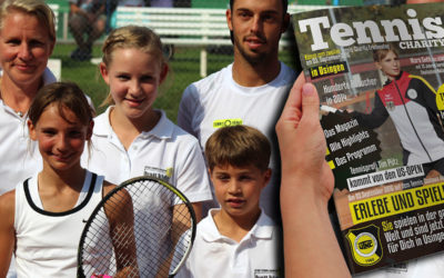 UTHC stellt Tennis Charity-Magazin 2016 vor