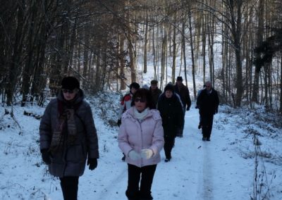 Winterwanderung des UTHC Tennisverein 22.01.2017