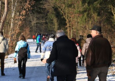 Winterwanderung des UTHC Tennisverein 22.01.2017