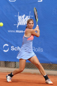UTHC Tennisnachwuchs Mara Guth beim ITF-Turnier Einzel in Renningen