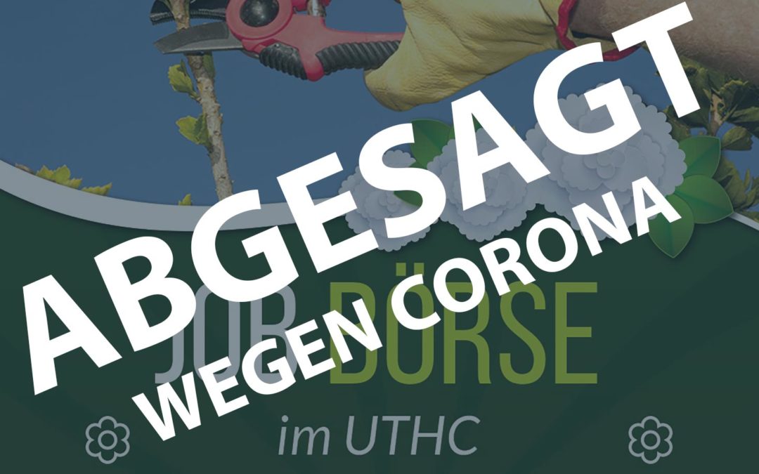 Mach mit – UTHC Jobbörse am 18.04.2020