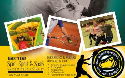 Einladung zum Tennis und Aktionstag 2020 des UTHC
