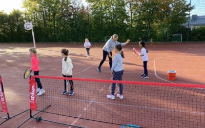 Tennis-Aktionstag in der Grundschule